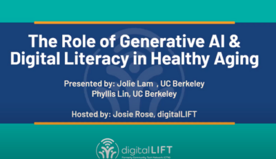 Webinar: Role of Generative AI & Digital Literacy in Healthy Aging